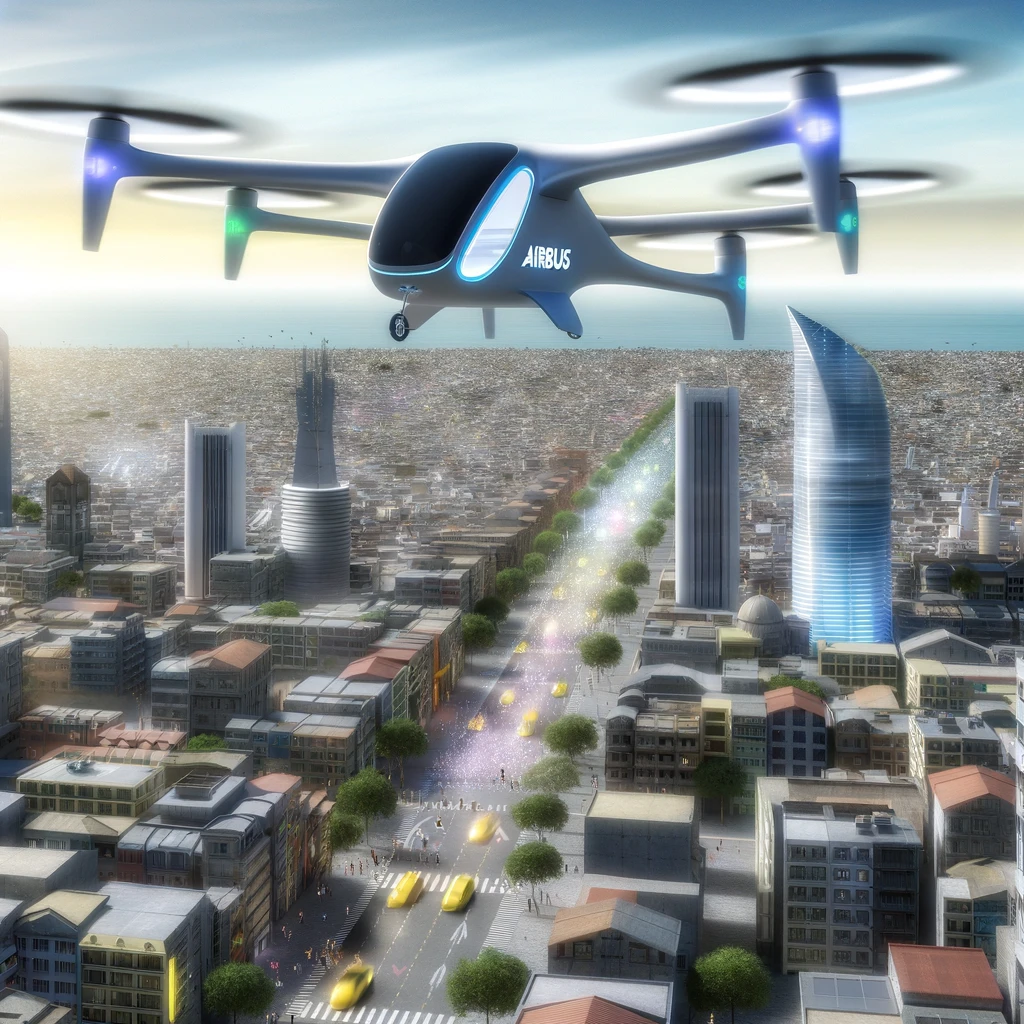 Airbus présente le City Airbus NextGen, son taxi aérien électrique